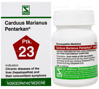 Dr Willmar Schwabe Carduus Marianus Pentarkan Ptk 23 Tablet 20gm