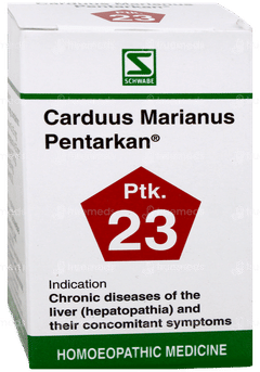 Dr Willmar Schwabe Carduus Marianus Pentarkan Ptk 23 Tablet 20gm