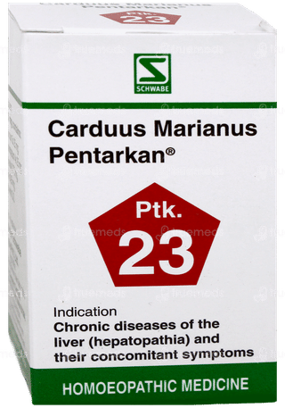 Dr Willmar Schwabe Carduus Marianus Pentarkan Ptk 23 Tablet 20gm