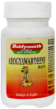 Baidyanath Arogyawardhni Bati Ras Tablet 40