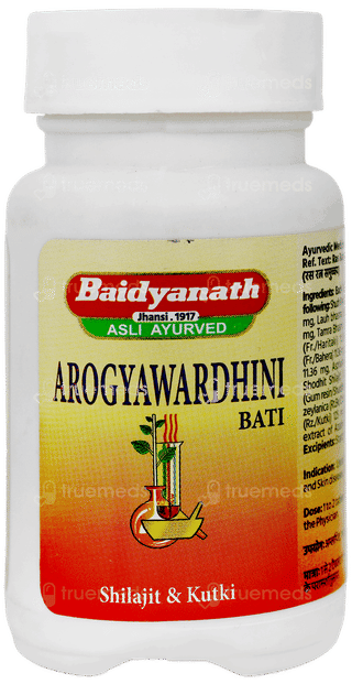 Baidyanath Arogyawardhni Bati Ras Tablet 40