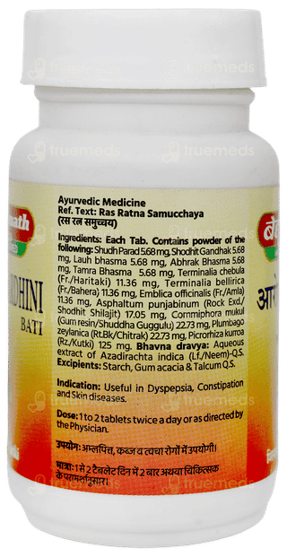 Baidyanath Arogyawardhni Bati Ras Tablet 40