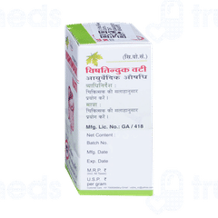 Unjha Silver Coated Vishtinduk Vati Tablet 10 GM