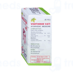 Unjha Silver Coated Vishtinduk Vati Tablet 10 GM