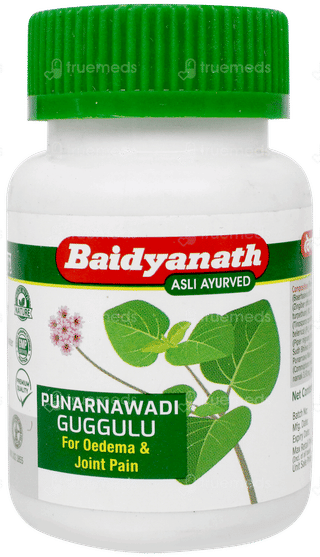 Baidyanath Punarnavadi Guggulu Tablet 80