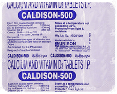 Caldison 500 Tablet 15 Caldison 500 Tablet 15