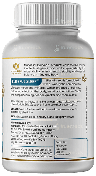 Maharishi Ayurveda Blissful Sleep Tablet 60