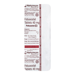 Febuxone 40 Tablet 10