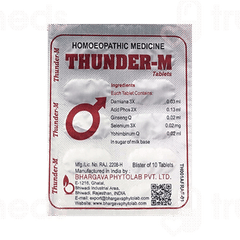 Bhargava Thunder M Tablet 30