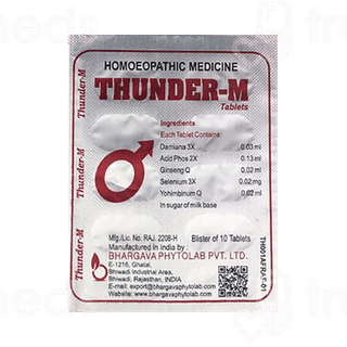 Bhargava Thunder M Tablet 30