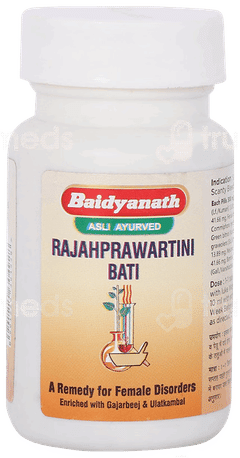 Baidyanath Rajahprawartini Bati Tablet 80