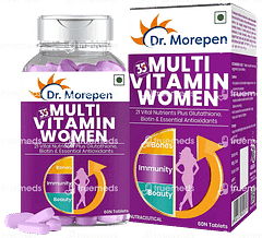 Dr Morepen Multi Vitamin For Women Tablet 60
