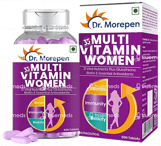 Dr Morepen Multi Vitamin For Women Tablet 60