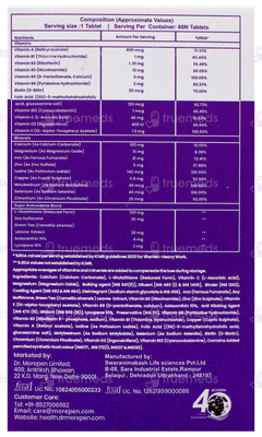 Dr Morepen Multi Vitamin Women Tablet 60