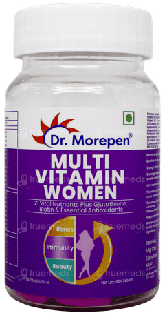 Dr Morepen Multi Vitamin Women Tablet 60
