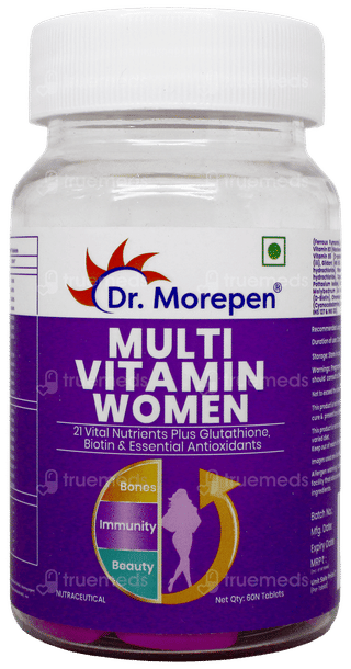 Dr Morepen Multi Vitamin Women Tablet 60