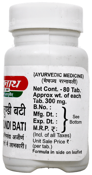 Baidyanath Agnitundi Bati Tablet 80