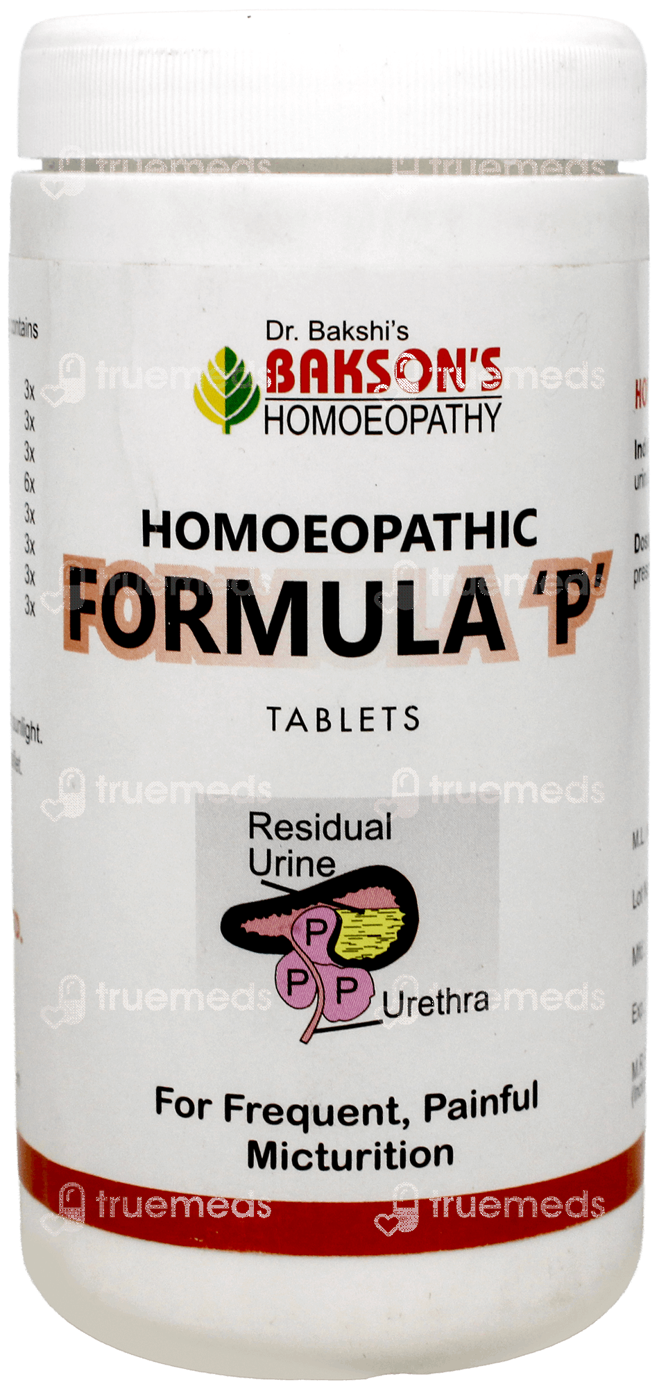 Baksons Homoeopathic Formula P Tablet 200