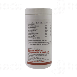 Baksons Homoeopathic Formula P Tablet 200