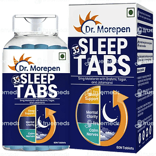 Dr Morepen Sleep Melatonin 3 MG Tablet 60