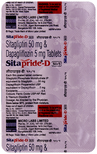 Sitapride D 50/5 Tablet 15