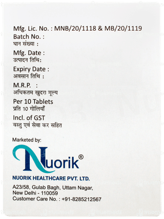 Nurivita D3 Tablet 10