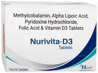 Nurivita D3 Tablet 10