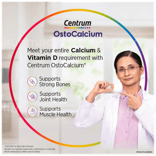 Centrum Ostocalcium Total Mixed Fruit Flavour Chewable Tablet 60