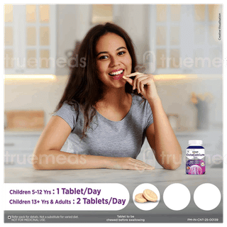 Centrum Ostocalcium Total Mixed Fruit Flavour Chewable Tablet 60