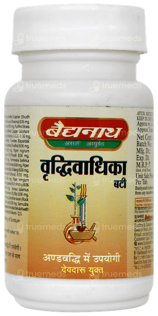 Baidyanath Vridhiwadhika Bati Tablet 80