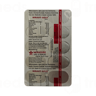 Miravit Gold Tablet 10