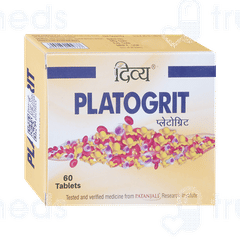 Patanjali Divya Platogrit Tablet 60