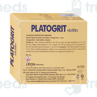 Patanjali Divya Platogrit Tablet 60