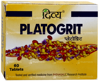 Patanjali Divya Platogrit Tablet 60