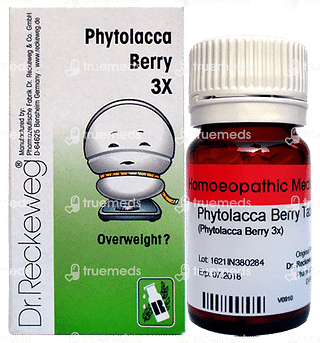 Dr Reckeweg Phytolacca Berry 3x Tablet 20 GM