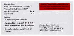 Tizacare 4 Tablet 10
