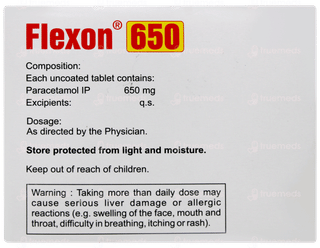Flexon 650 Tablet 15