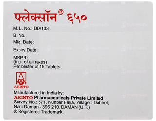 Flexon 650 Tablet 15