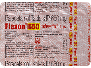 Flexon 650 Tablet 15