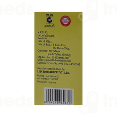 Ldd Bioscience Yelo Lax Tablet 50