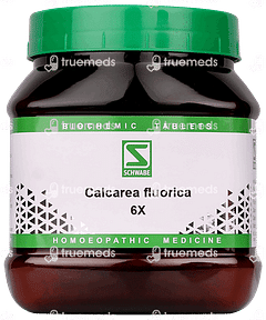 Dr Willmar Calcarea Fluorica 6x Biochemic Tablet 550 GM Dr Willmar Calcarea Fluorica 6x Biochemic Tablet 550 GM