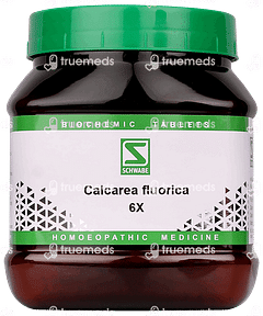 Dr Willmar Calcarea Fluorica 6x Biochemic Tablet 550 GM