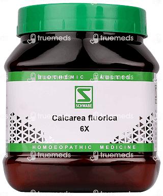 Dr Willmar Calcarea Fluorica 6x Biochemic Tablet 550 GM