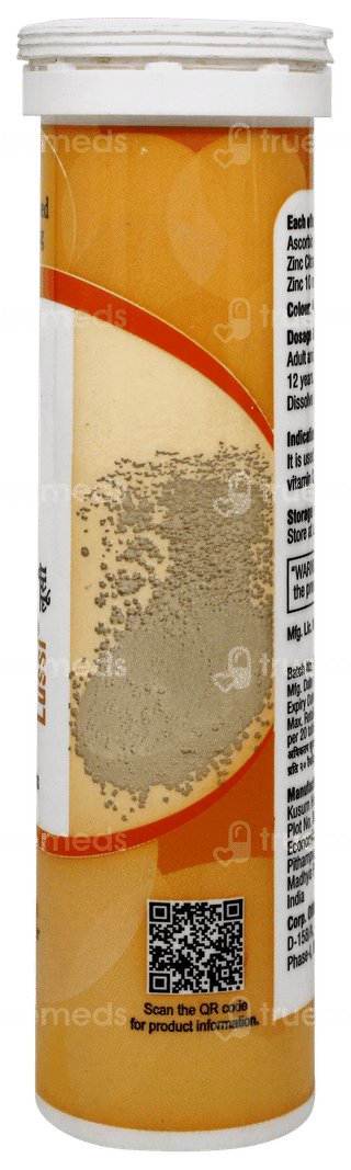 Lussi Effervescent Zingy Citrus Flavour Tablet 20
