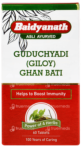 Baidyanath Guduchyadi Giloy Ghan Bati Tablet 60