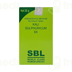 Sbl Kali Sulphuricum 6x Biochemic Tablet 25gm Sbl Kali Sulphuricum 6x Biochemic Tablet 25gm