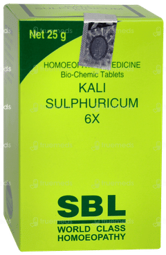 Sbl Kali Sulphuricum 6x Biochemic Tablet 25gm