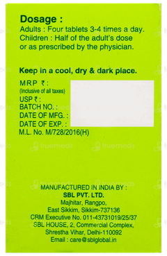 Sbl Kali Sulphuricum 6X Biochemic Tablet 25Gm Sbl Kali Sulphuricum 6X Biochemic Tablet 25Gm