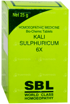 Sbl Kali Sulphuricum 6X Biochemic Tablet 25Gm Sbl Kali Sulphuricum 6X Biochemic Tablet 25Gm