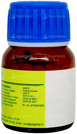 Sbl Kali Sulphuricum 6X Biochemic Tablet 25Gm